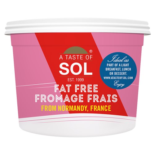 A Taste of Sol Fat Free Fromage Frais 500g