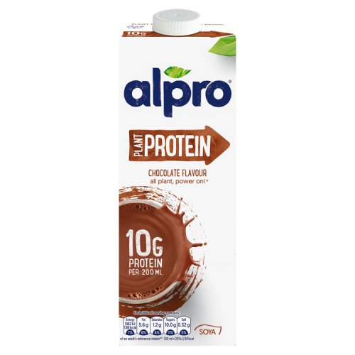Alpro Plant Protein Chocolate Flavoured Soya Drink 1L