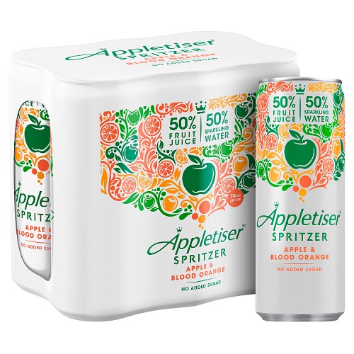 Appletiser Spritzer Apple & Blood Orange 6 x 250ml