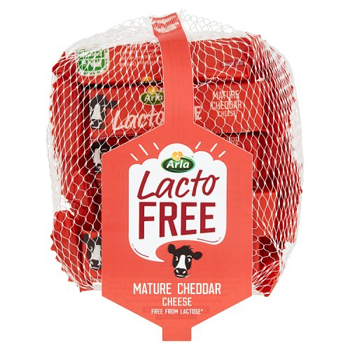 Arla Lactofree Mature Cheddar Cheese 5 x 20g (100g)