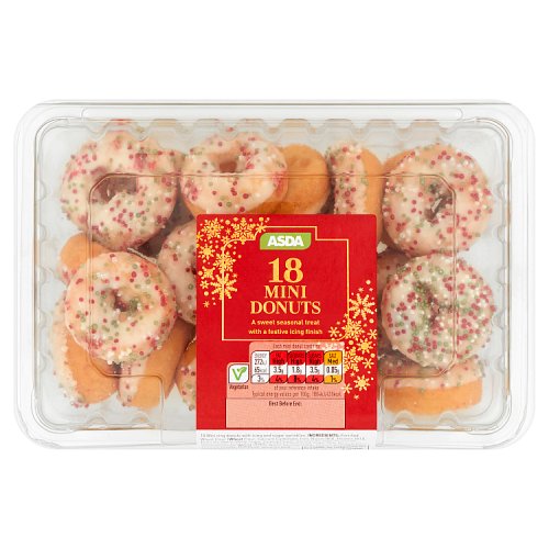 Asda 18 Mini Donuts
