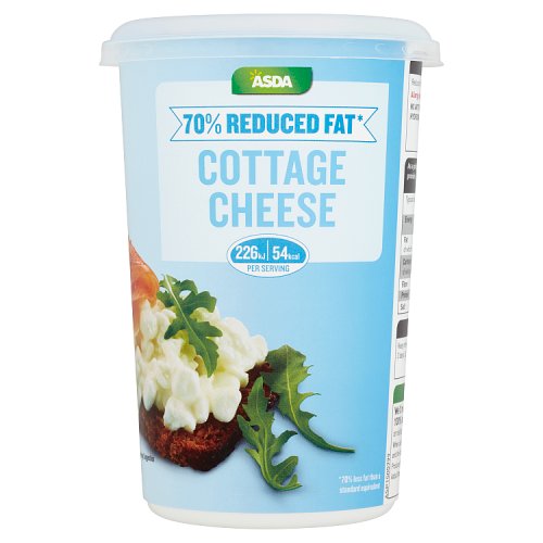 Asda 70 Reduced Fat Cottage Cheese 600g Really Good Culture