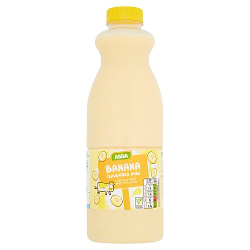 Asda Banana Flavoured Milk 1 Litre Really Good Culture