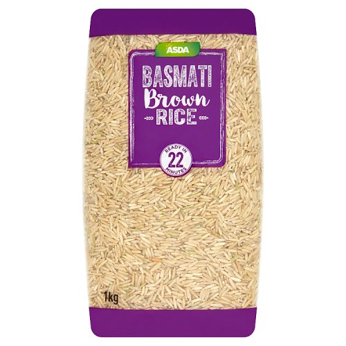 Asda Basmati Brown Rice 1kg