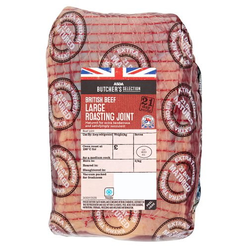 Asda Butcher's Selection British Beef Large Roasting Joint Really