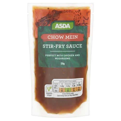 Asda Chow Mein StirFry Sauce 170g Really Good Culture