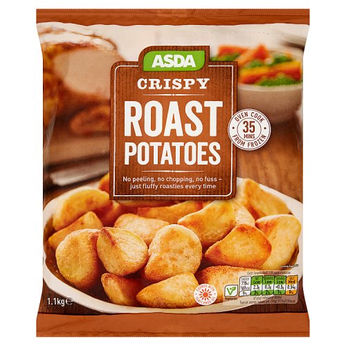 Asda Crispy Roast Potatoes 1.1kg Really Good Culture
