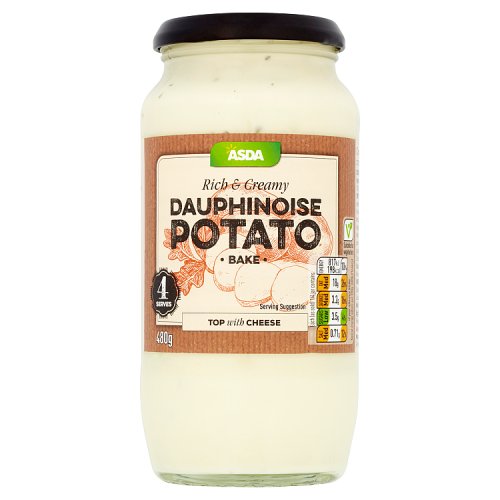 Asda Dauphinoise Potato Bake 480g Really Good Culture