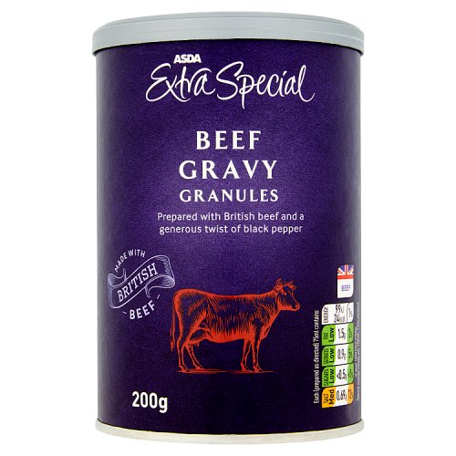 Asda Extra Special Beef Gravy Granules 200g Really Good Culture