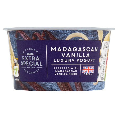 Asda Extra Special Madagascan Vanilla Luxury Yogurt 150g | Really Good ...
