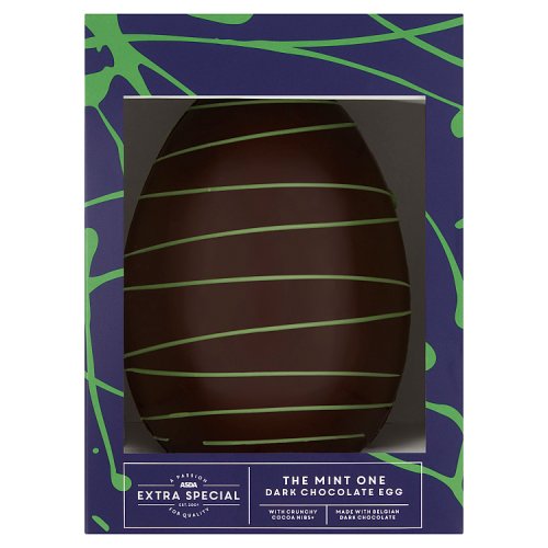 Asda Extra Special The Mint One Dark Chocolate Egg 180g Really Good