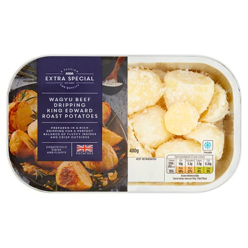 Asda Extra Special Wagyu Beef Dripping King Edward Roast Potatoes 400g