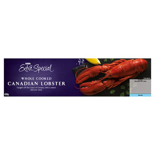 Asda Extra Special Whole Cooked Canadian Lobster 400g