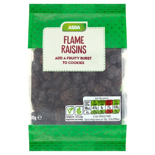 Asda Flame Raisins 500g