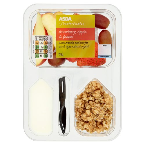 Asda Fresh Tastes Strawberry, Apple & Grape 170g