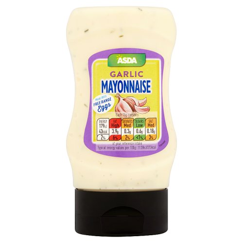 Asda Garlic Mayonnaise 252g Really Good Culture