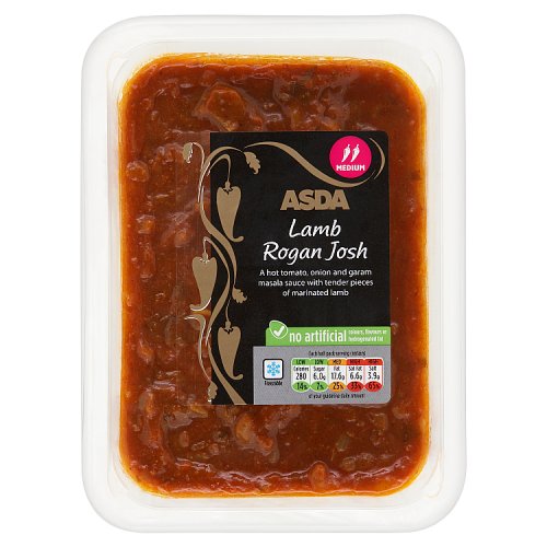 Asda Lamb Rogan Josh 450g Really Good Culture fish-curry-suraj-indian-cuisine
