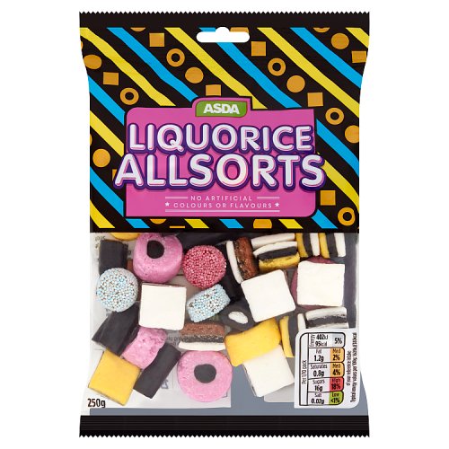 Asda Liquorice Allsorts 250g Really Good Culture