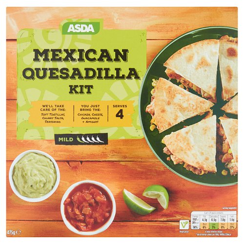 Asda Mexican Quesadilla Kit 475g