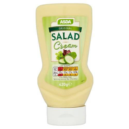 Asda Original Salad Cream 420g Really Good Culture