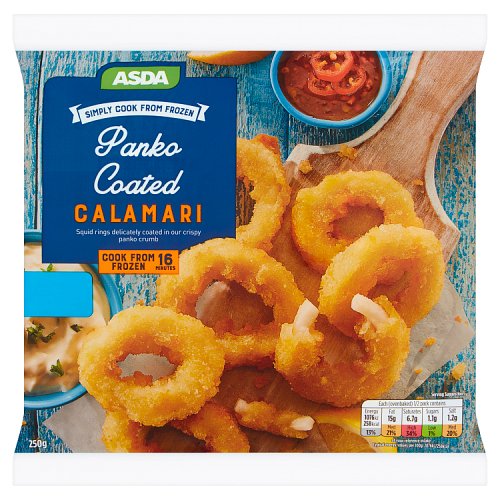 Asda Panko Coated Calamari 250g Really Good Culture