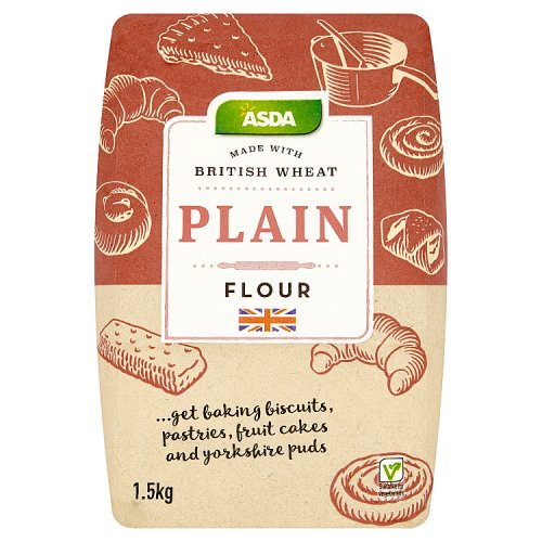 Asda Plain Flour 1.5kg
