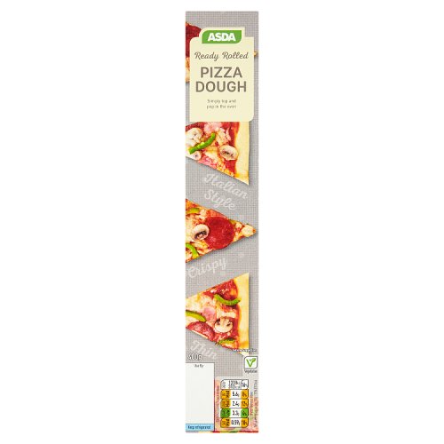 Asda Ready Rolled Pizza Dough 400g