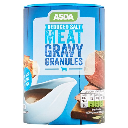 Asda Reduced Salt Gravy Granules 200g Really Good Culture