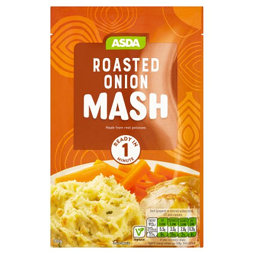 Asda Roasted Onion Mash 100g Really Good Culture