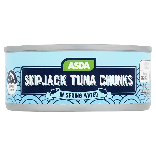 Asda Skipjack Tuna Chunks in Spring Water 145g Really Good Culture
