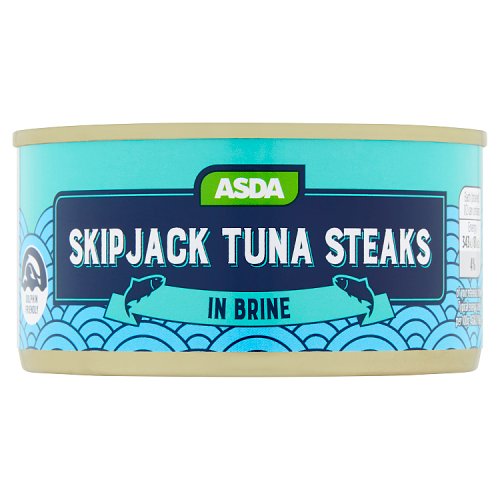 Asda Skipjack Tuna Steaks in Brine 198g Really Good Culture