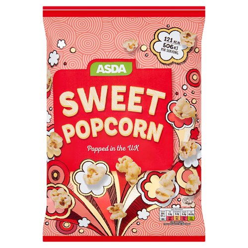 Asda Sweet Popcorn 100g