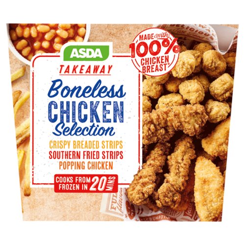 Asda Takeaway Boneless Chicken Selection 500g Really Good Culture