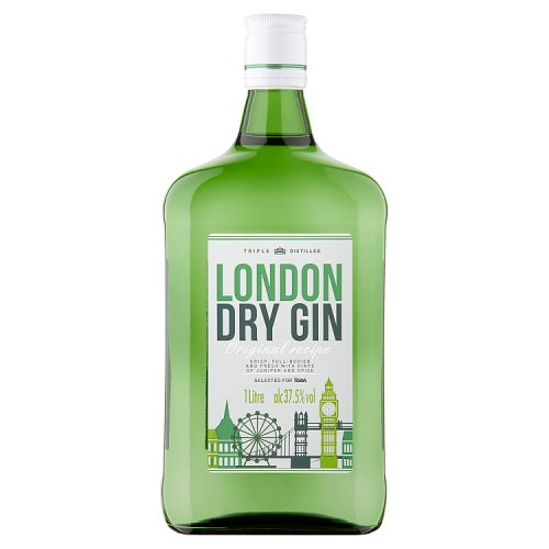 Asda Triple Distilled London Dry Gin 1 Litre Really Good Culture