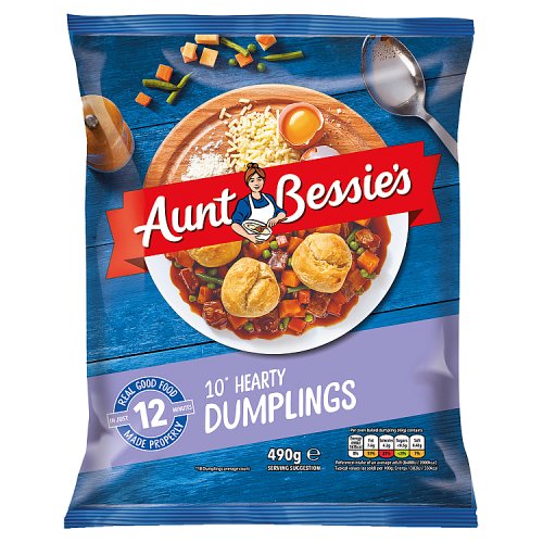 Aunt Bessie's 10 Hearty Dumplings 490g Really Good Culture