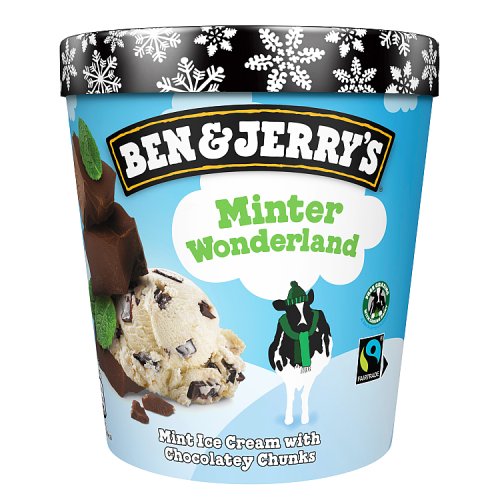 Ben & Jerry's Minter Wonderland Ice cream cup 465 ML