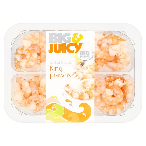 Big & Juicy King Prawns 120g