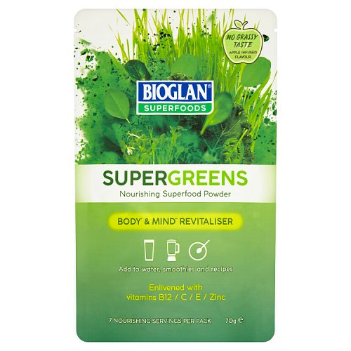 Bioglan Superfoods Supergreens Nourishing Superfood Powder 70g