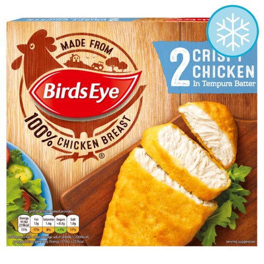 Birds Eye 2 Crispy Chicken 170G