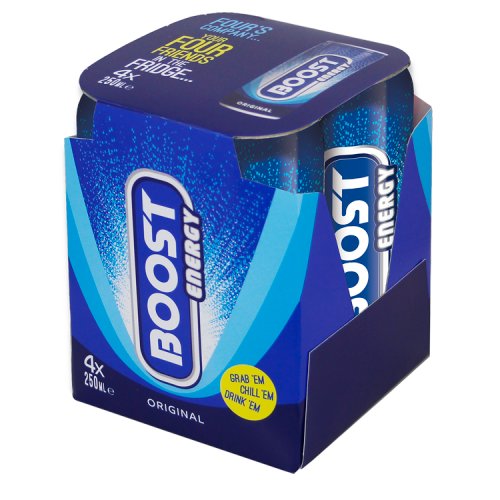 Boost Energy Original 4 x 250ml