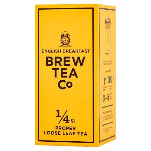 Brew Tea Co English Breakfast Proper Loose Leaf Tea 113g