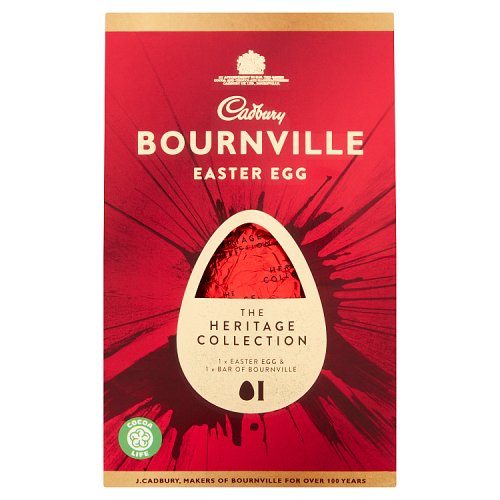 Cadbury Bournville Easter Egg with Chocolate Bar 155g