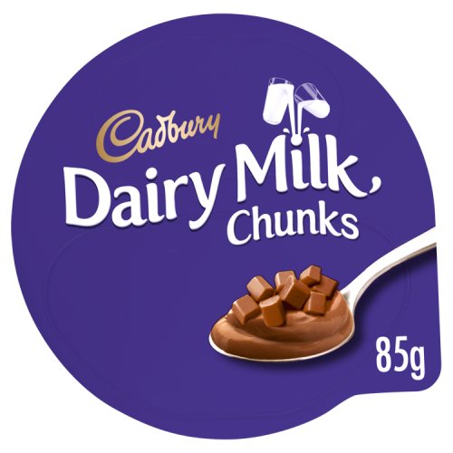 Cadbury Dairy Milk Chunks Milk Chocolate Dessert 85G