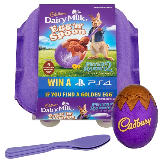 Cadbury Egg 'N' Spoon Double Chocolate 136G