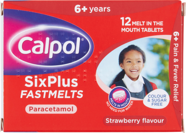Calpol 6+ Fastmelts 12S