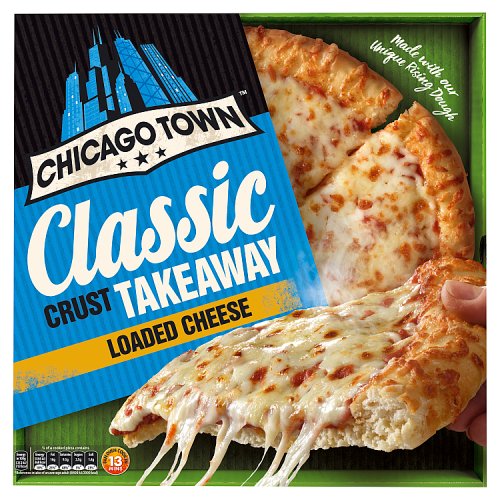 Chicago Town Takeaway Medium Classic Crust Cheese Pizza 490g