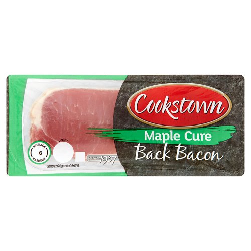 Cookstown Maple Cure Back Bacon 200g