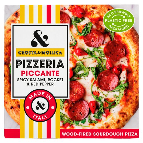 Crosta & Mollica Pizzeria Piccante Wood-Fired Sourdough Pizza 436g