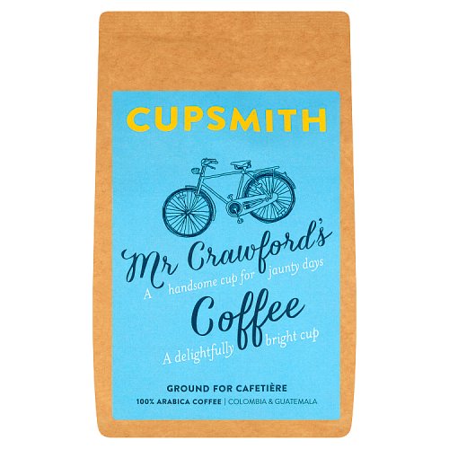 Cupsmith Mr Crawford's Coffee Ground for Cafetière 227g