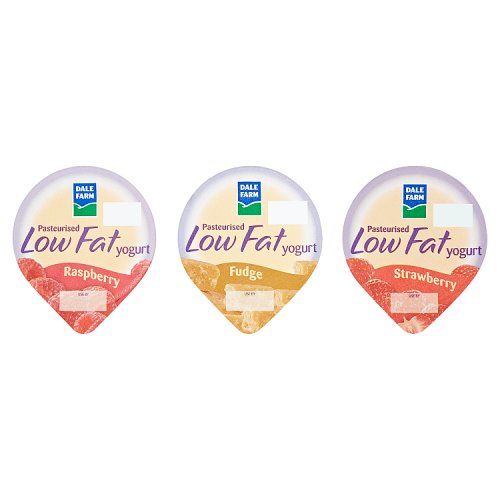 Dale Farm Pasteurised Low Fat Yogurt Assorted 12 x 113g Really Good